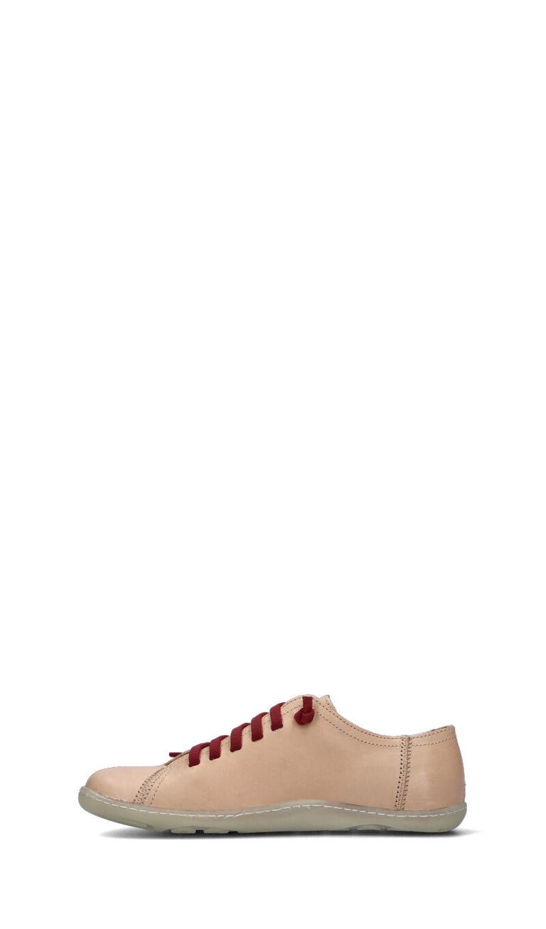 CAMPER Sneaker donna beige in pelle
