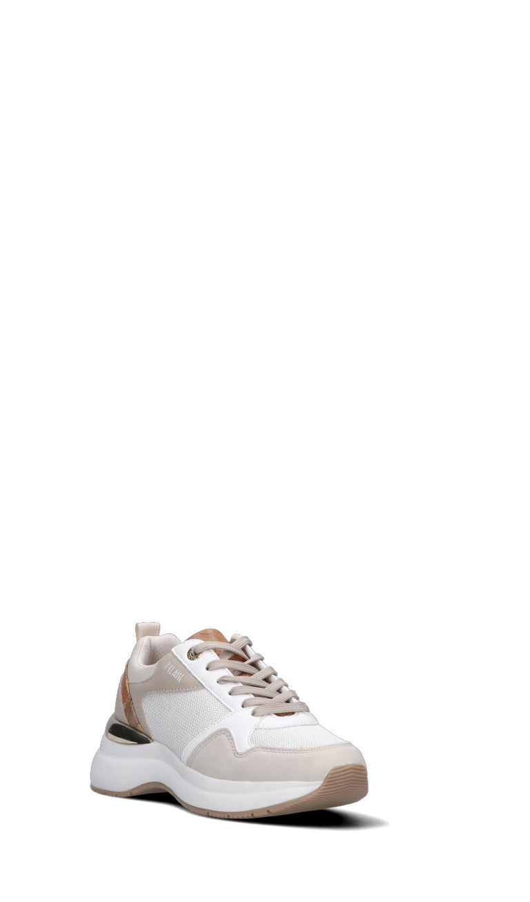 ALVIERO MARTINI Sneaker ragazza bianca/beige