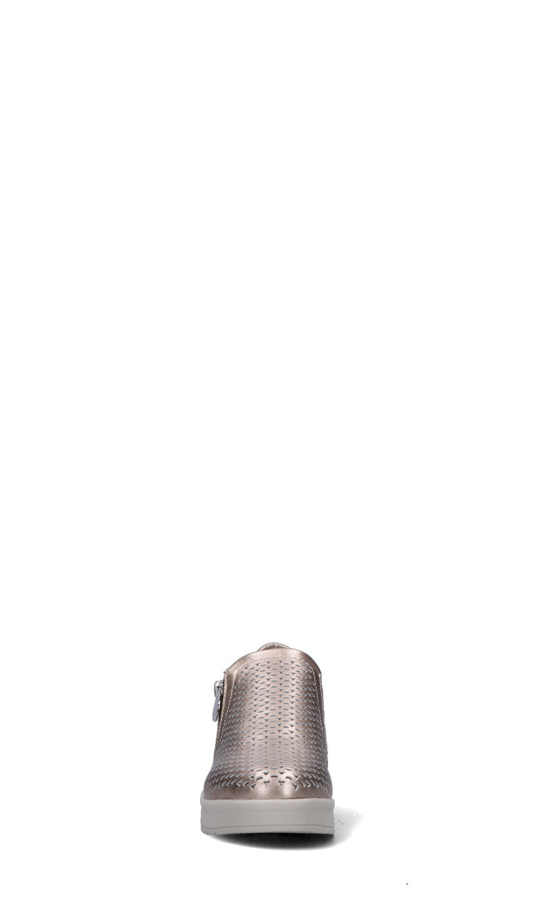 STONEFLY Sneaker donna argento in pelle