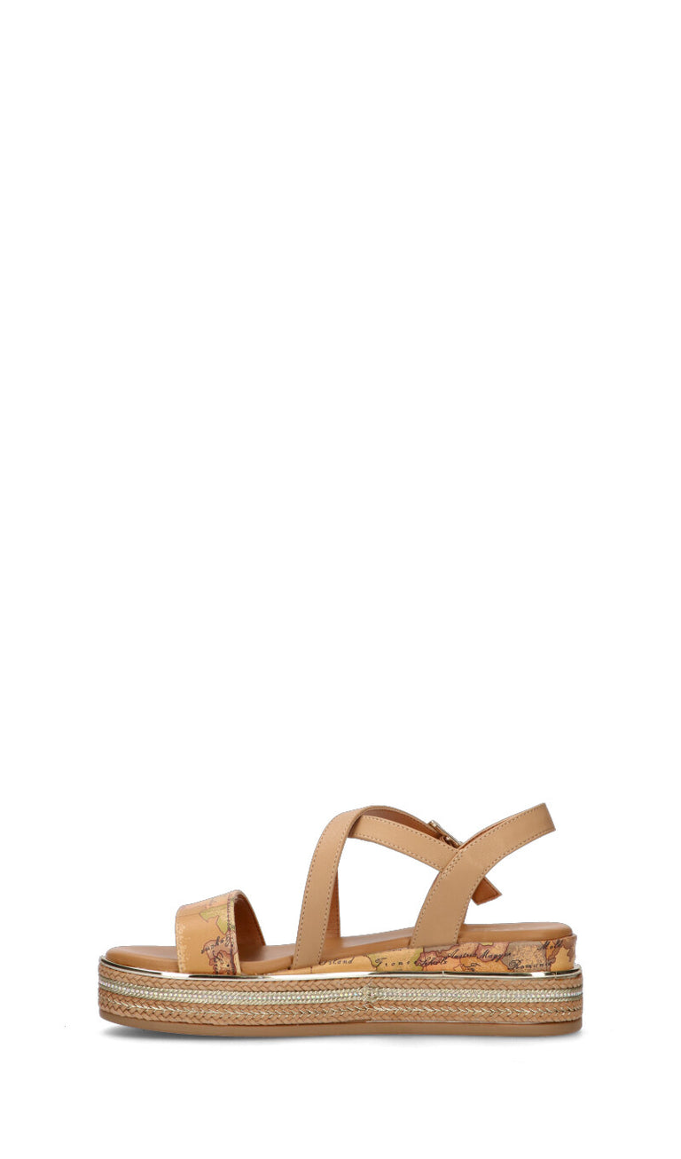 ALVIERO MARTINI Sandalo ragazza beige/geo