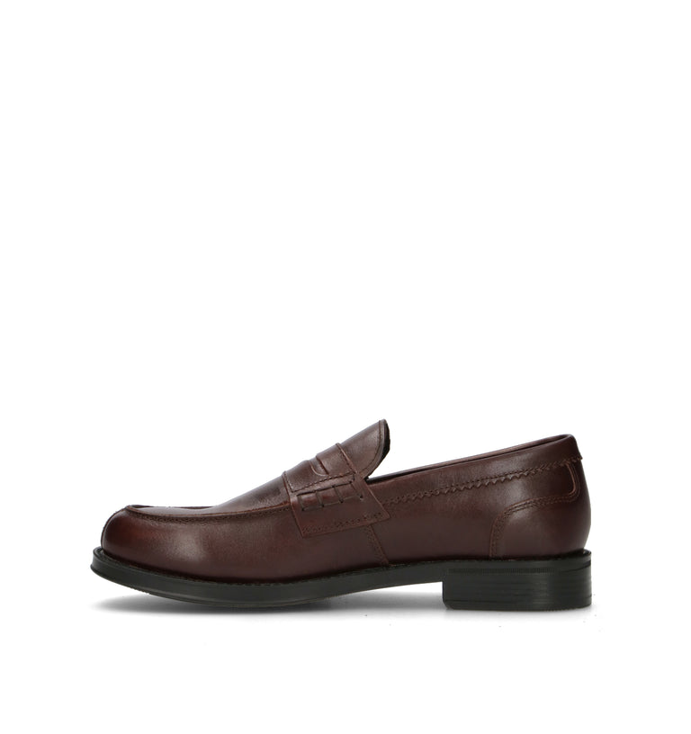 STONEFLY Mocassino uomo marrone in pelle