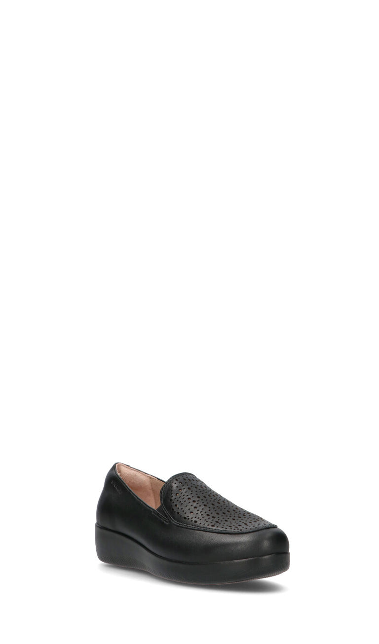 STONEFLY Mocassino comfort donna nero in pelle
