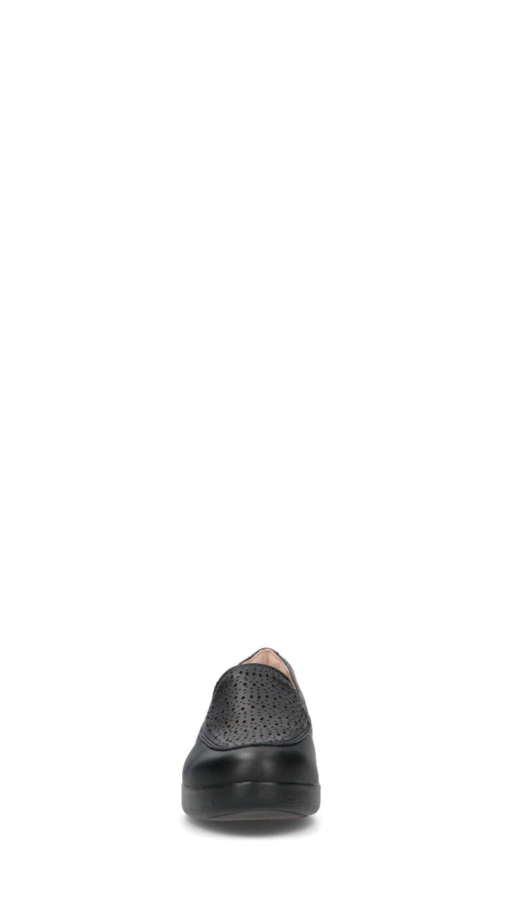 STONEFLY Mocassino comfort donna nero in pelle