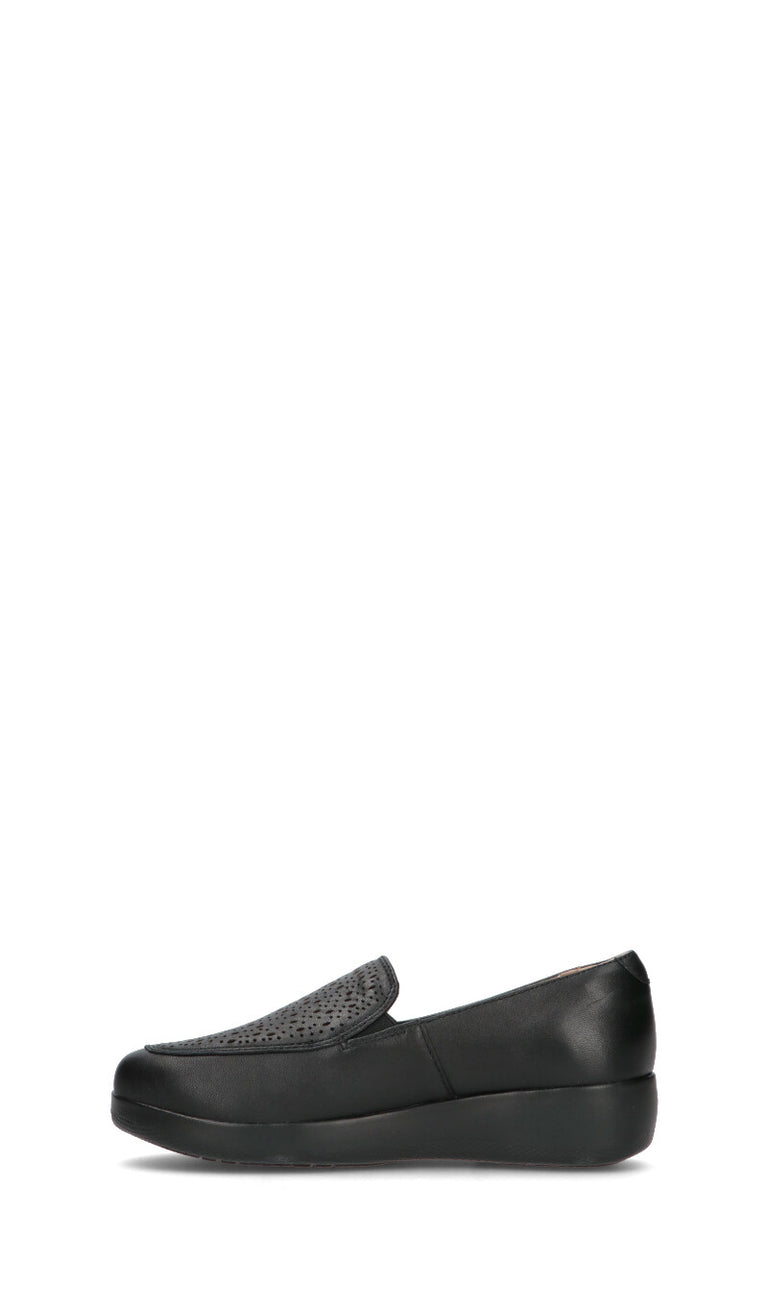 STONEFLY Mocassino comfort donna nero in pelle