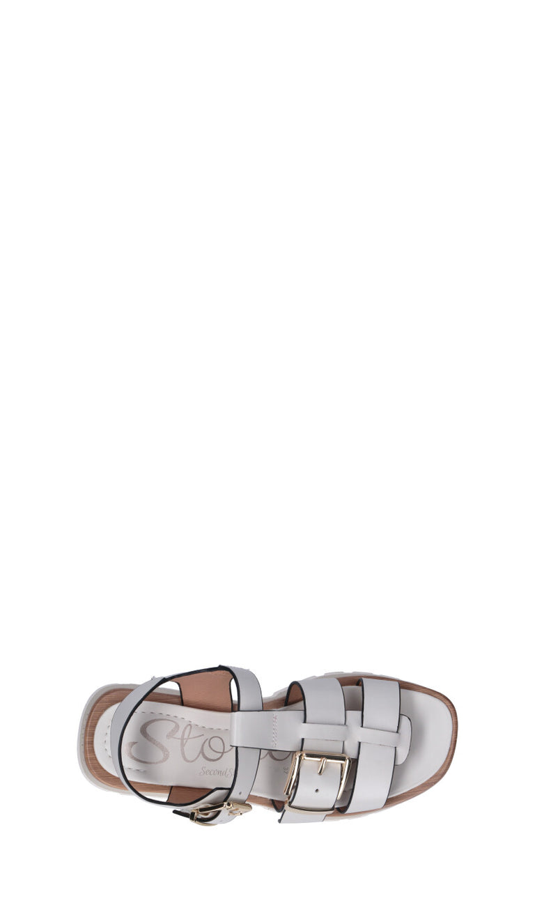 STONEFLY Sandalo donna bianco in pelle