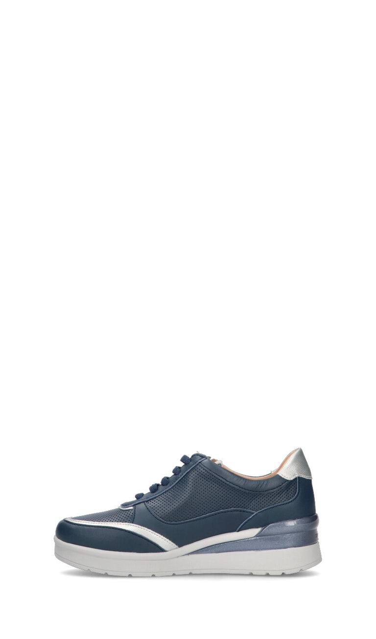 STONEFLY Sneaker donna blu in pelle