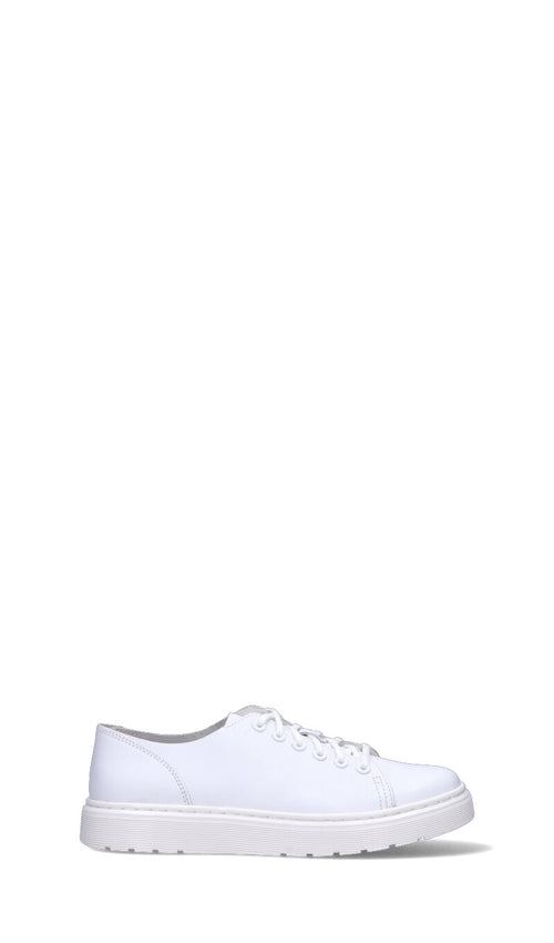 DR. MARTENS Stringata uomo bianca in pelle
