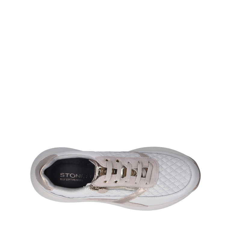 STONEFLY Sneaker donna grigia/rosa