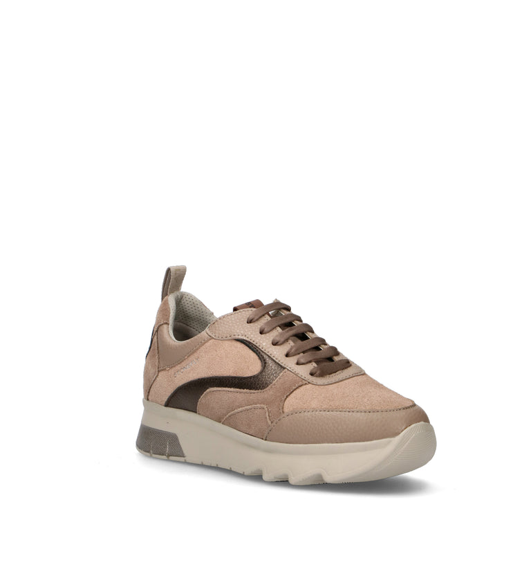 STONEFLY Sneaker donna taupe in suede