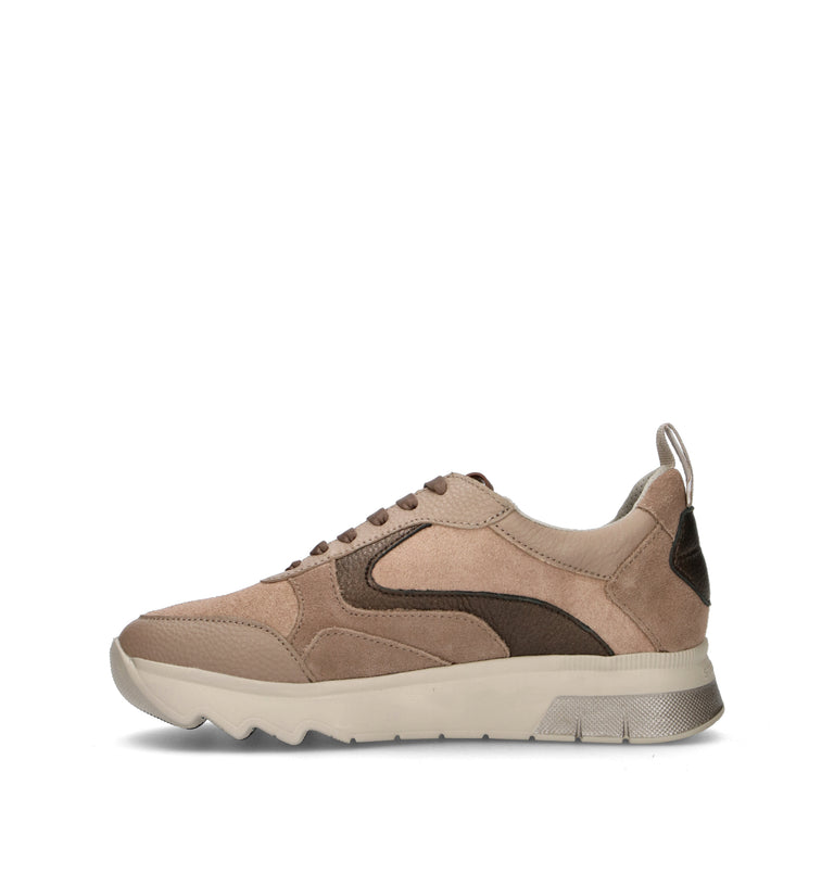 STONEFLY Sneaker donna taupe in suede