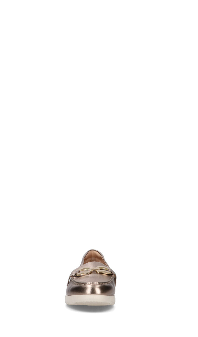 STONEFLY Mocassino donna oro in pelle