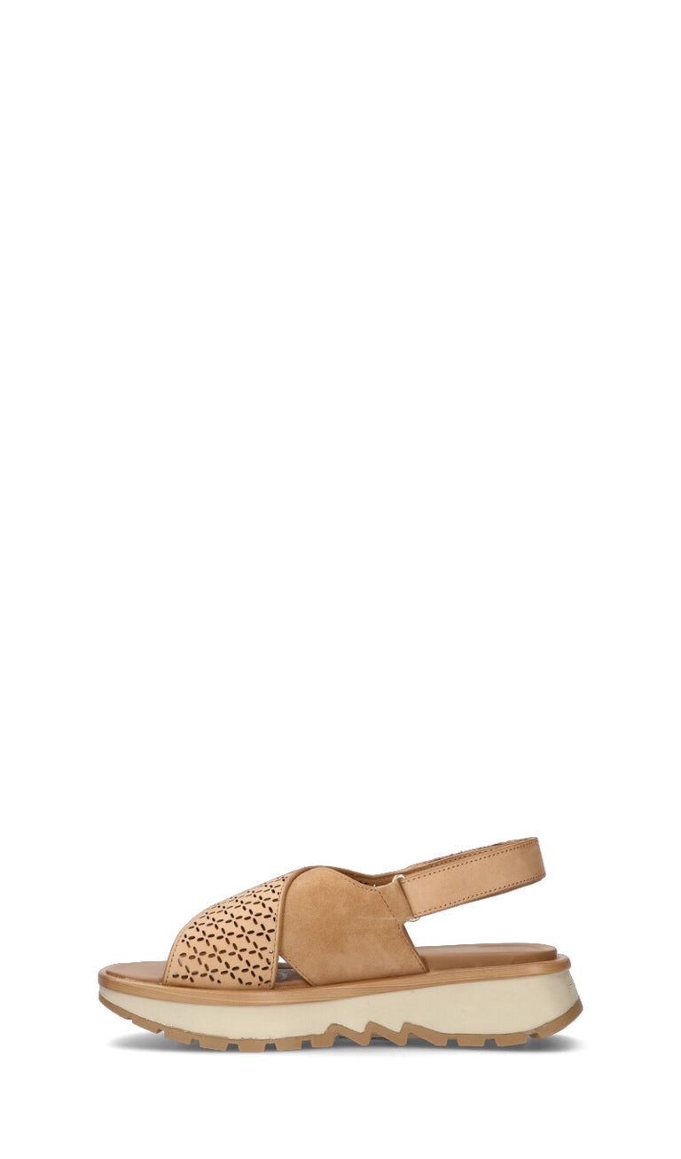 STONEFLY Sandalo donna marrone in pelle
