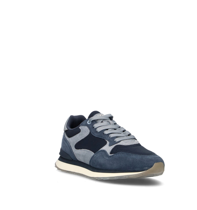 HOFF Sneaker donna blu in suede