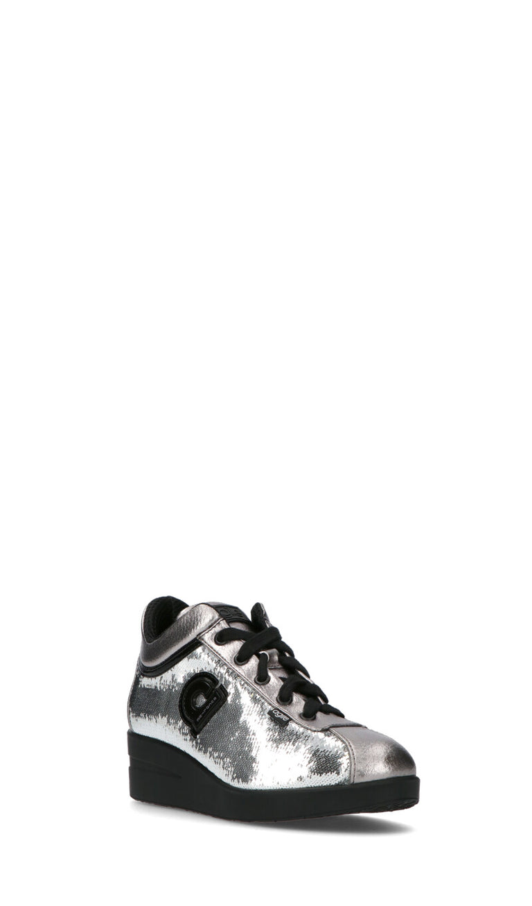 AGILE BY RUCOLINE Sneaker donna argento/nera