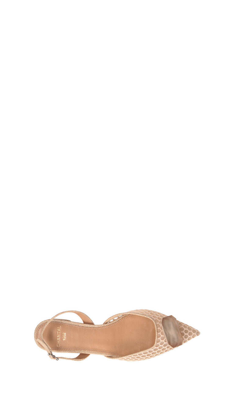 CHANTAL 1962 Slingback donna beige