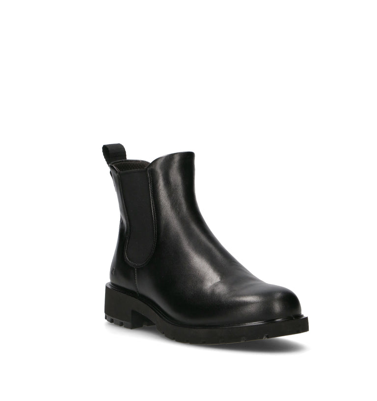 ECCO Beatles donna nero in pelle