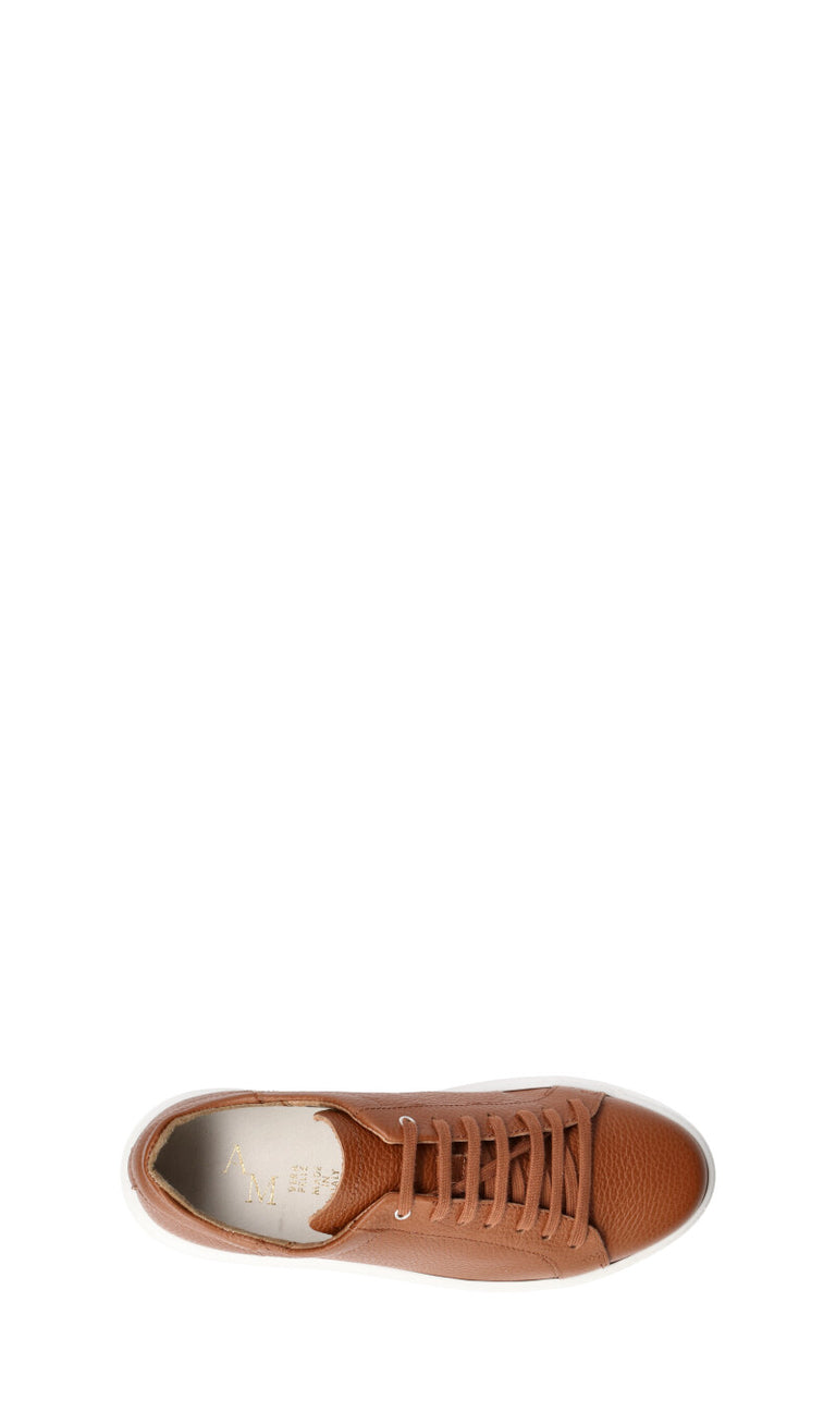 ANTICO MASTRO Sneaker donna marrone in pelle