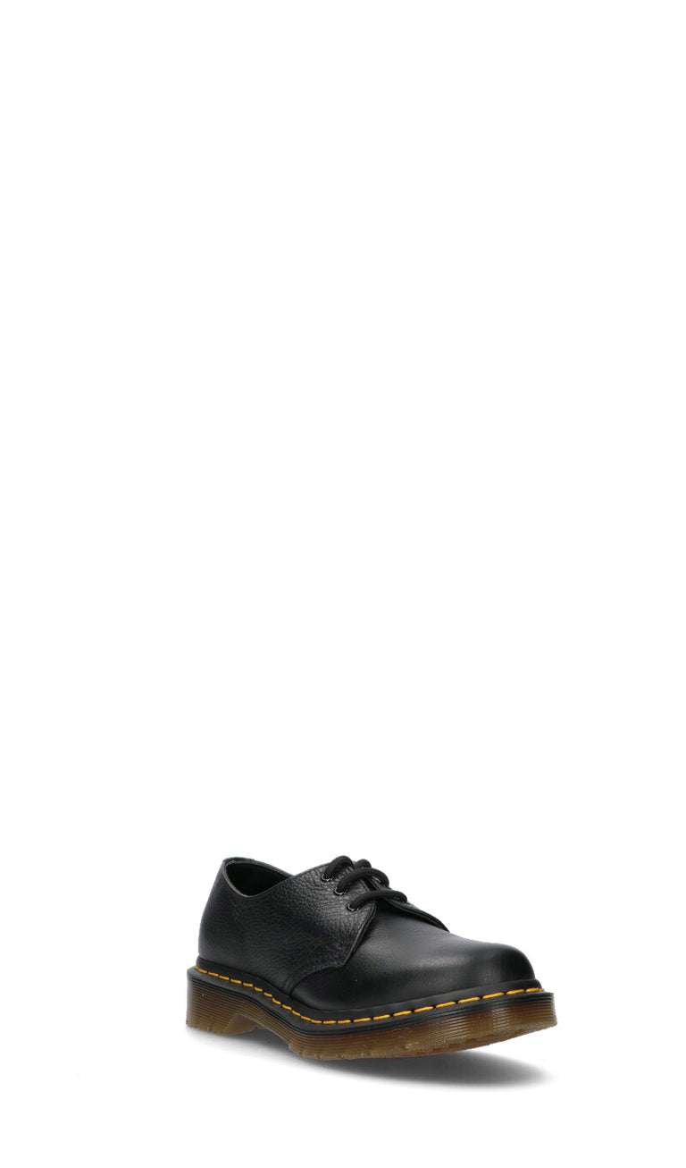 DR. MARTENS Stringata donna nera in pelle