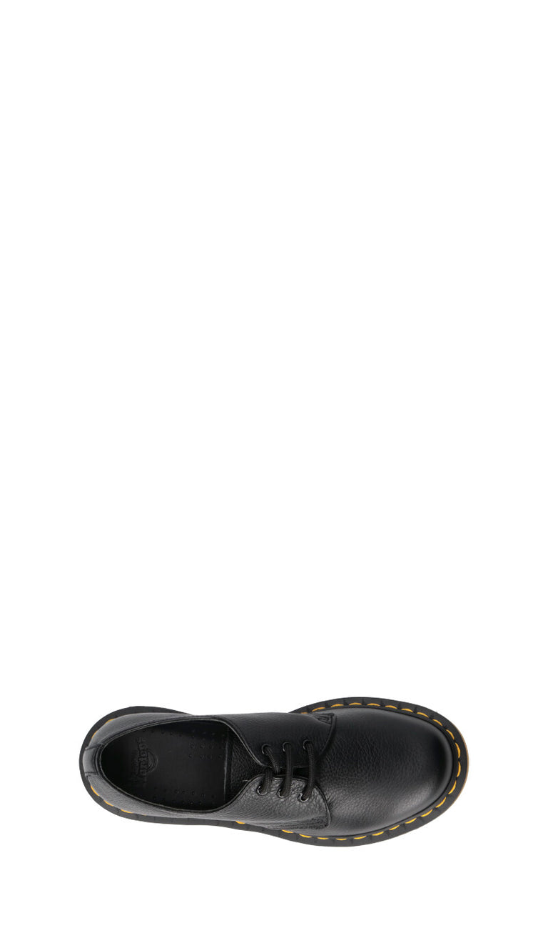 DR. MARTENS Stringata donna nera in pelle