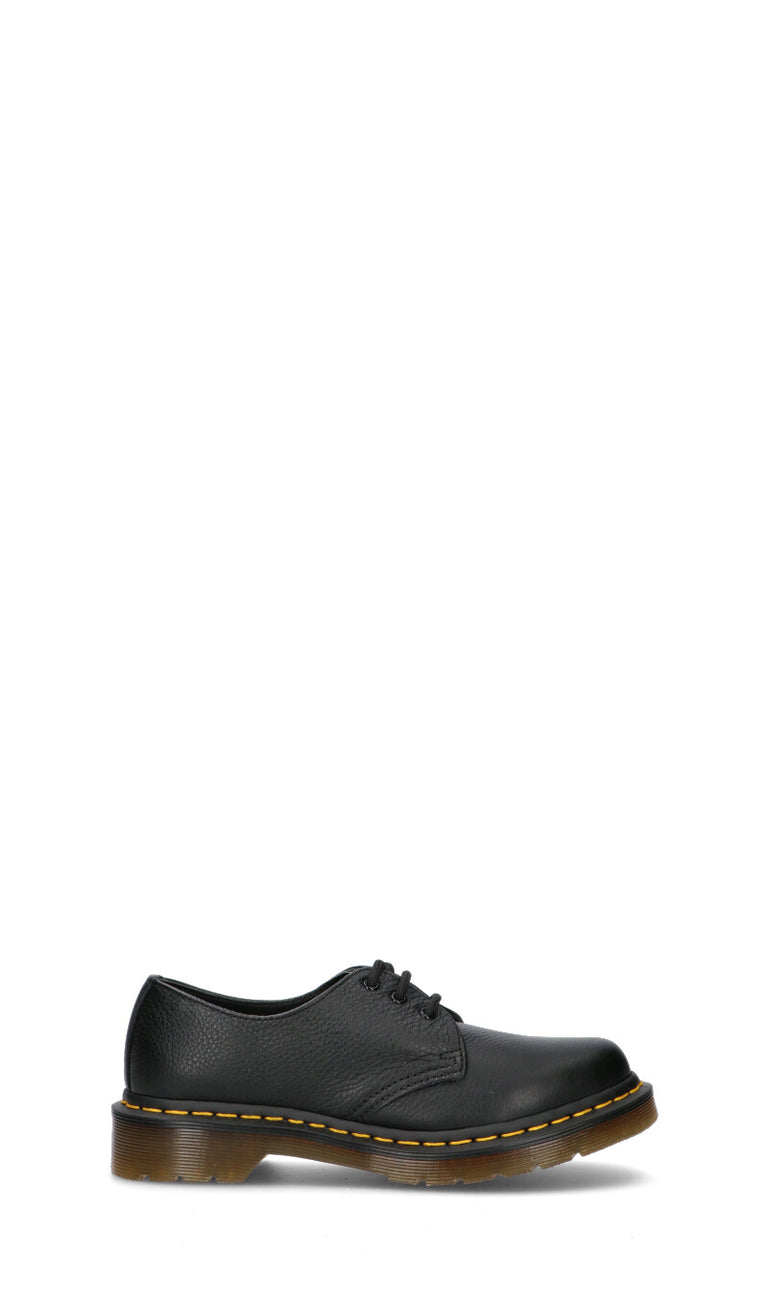 DR. MARTENS Stringata donna nera in pelle