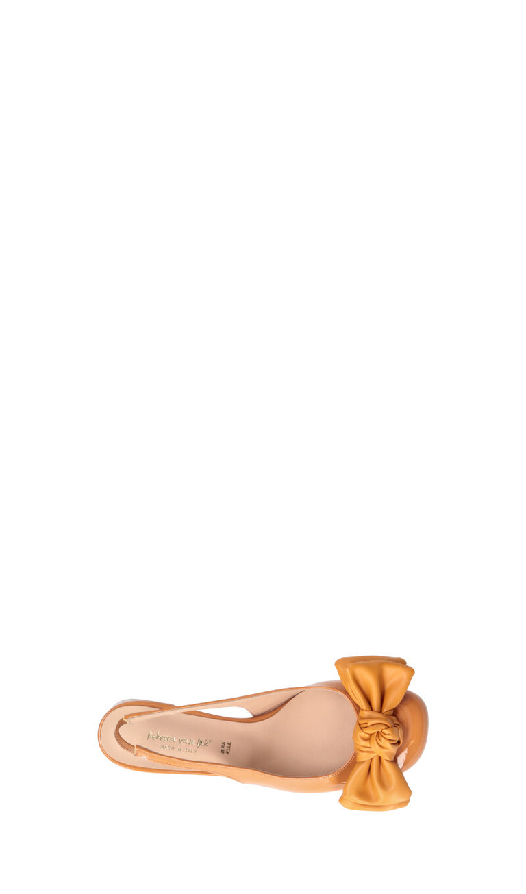 REBECCA VAN DIK Slingback donna giallo arancio