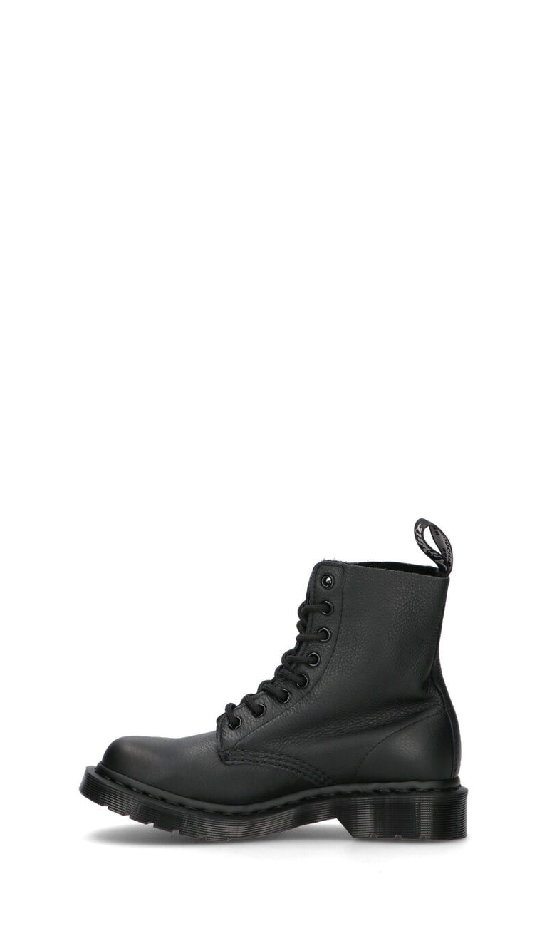 DR. MARTENS Anfibio donna nero in pelle