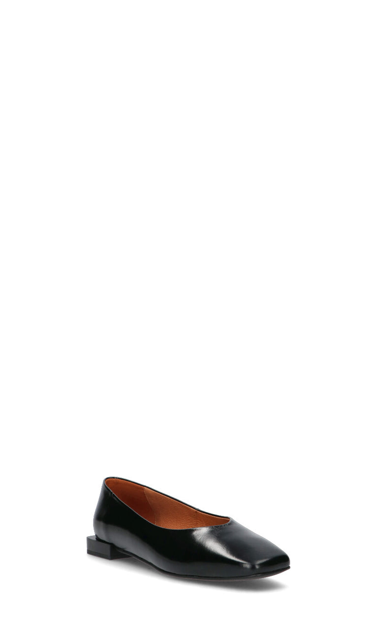 ANGEL ALARCON Ballerina donna nera in pelle