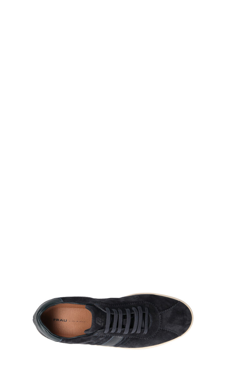 FRAU Sneaker uomo blu in suede