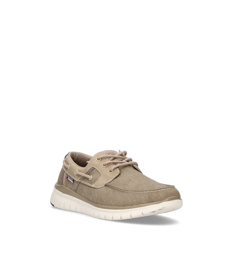 RHAPSODY Scarpa barca uomo beige