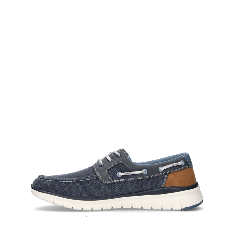 RHAPSODY Scarpa barca uomo navy