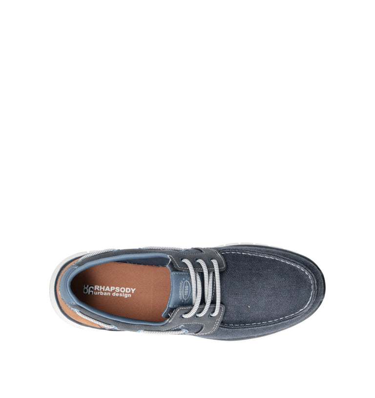 RHAPSODY Scarpa barca uomo navy