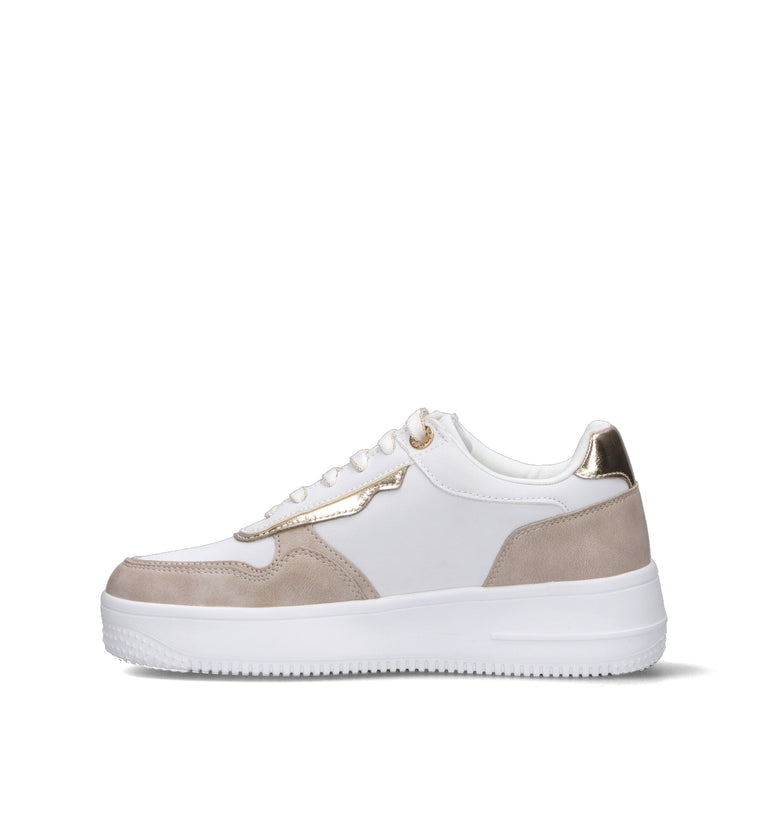 RHAPSODY Sneaker donna bianca/beige