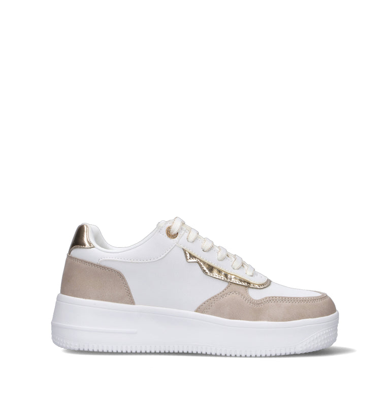 RHAPSODY Sneaker donna bianca/beige