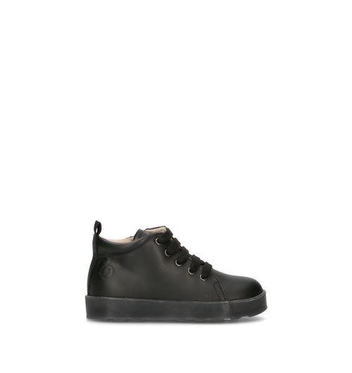 FALCOTTO Polacco bimbo nero in pelle