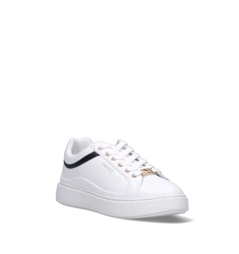 TWIN SET-SIMONA BARBIERI Sneaker donna bianca