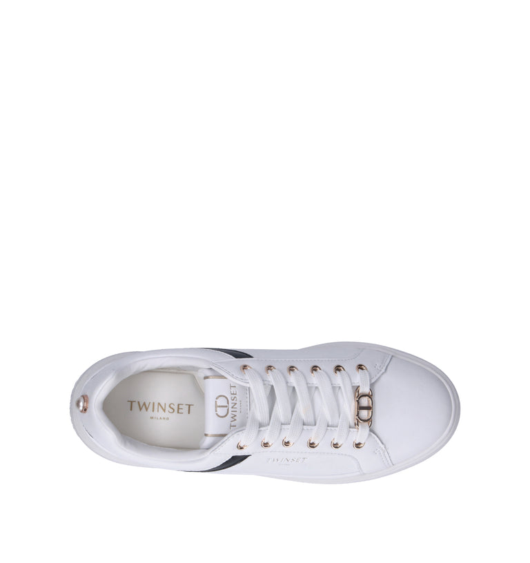 TWIN SET-SIMONA BARBIERI Sneaker donna bianca