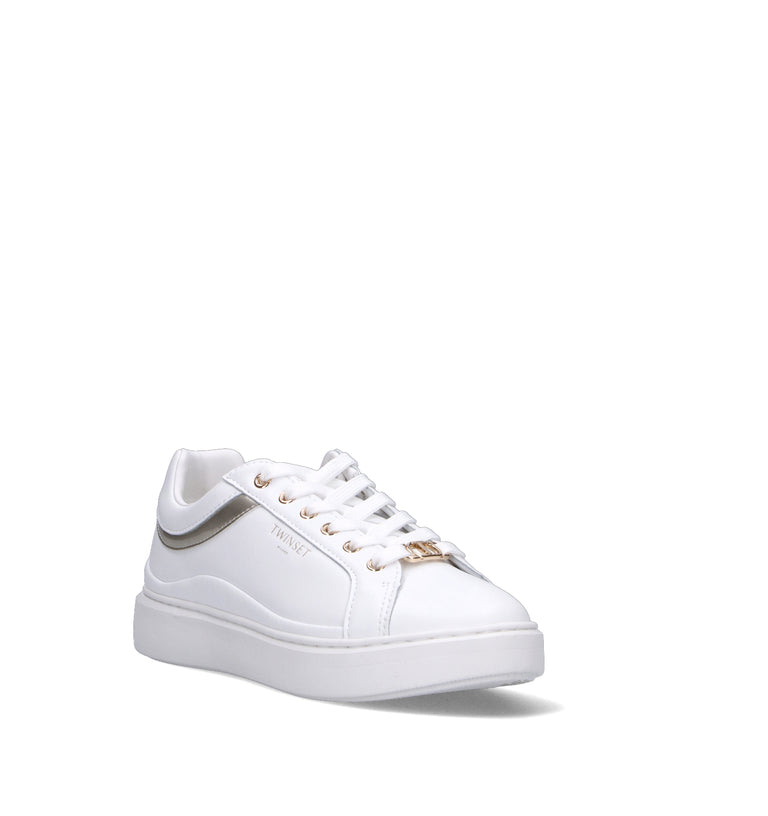TWIN SET-SIMONA BARBIERI Sneaker donna bianca
