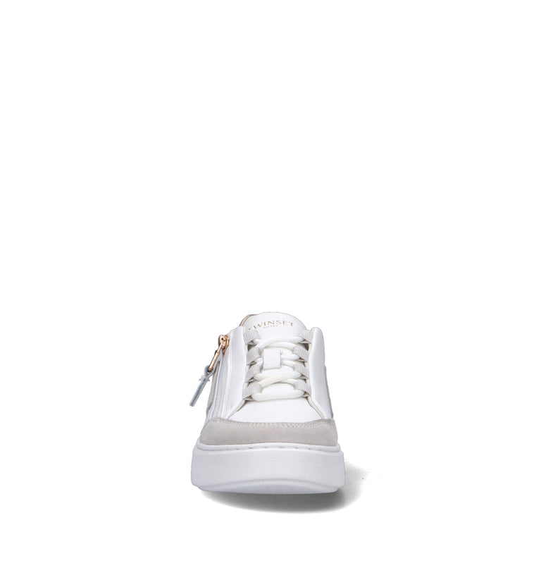 TWIN SET-SIMONA BARBIERI Sneaker donna bianca