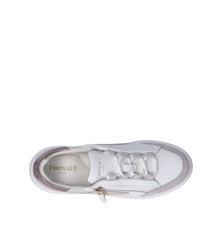 TWIN SET-SIMONA BARBIERI Sneaker donna bianca