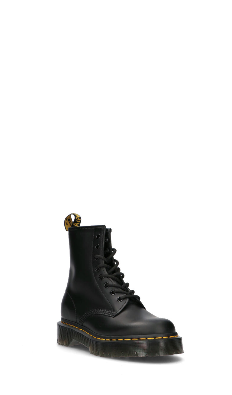DR. MARTENS Anfibio donna nero in pelle