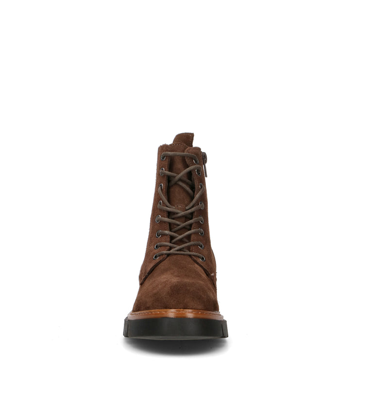 VARIOPINTO Anfibio donna marrone in suede