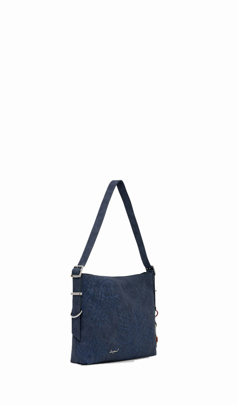 DESIGUAL Borsa donna blu