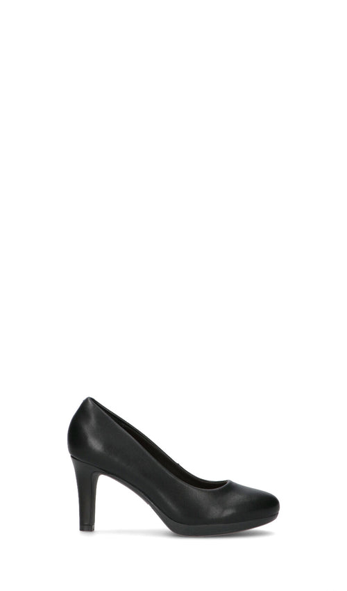 CLARKS ESSENTIALS Décolleté donna nera in pelle