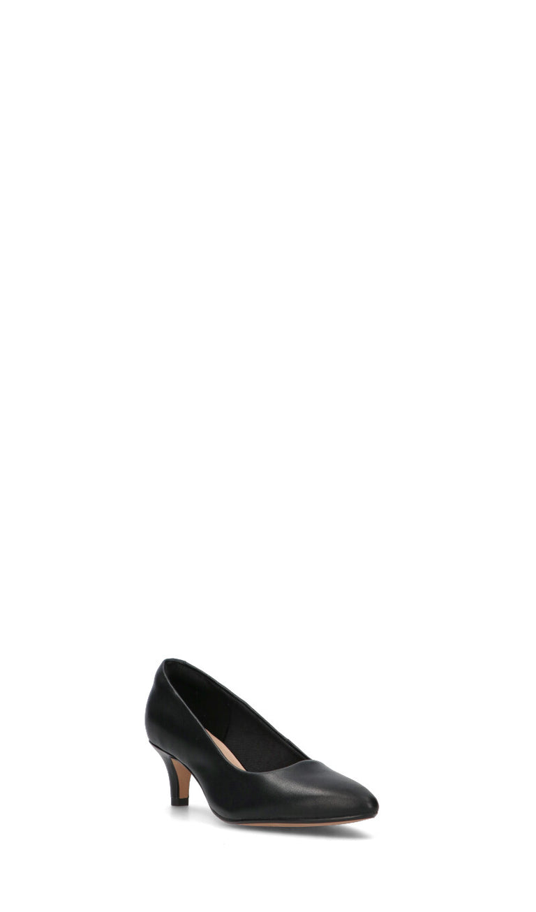 CLARKS ESSENTIALS Décolleté donna nera in pelle