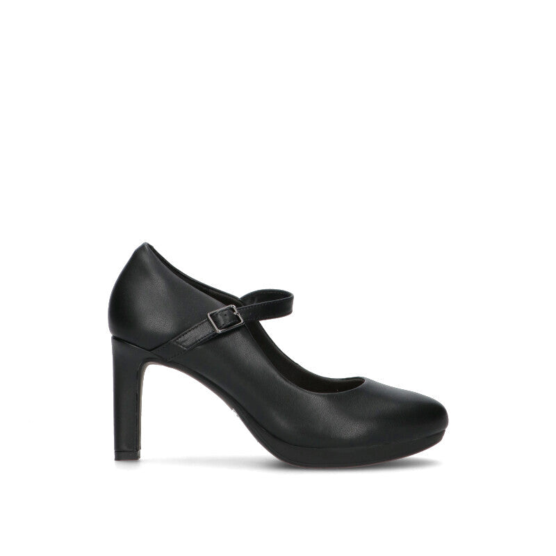 Décolleté Chanel Pearl CC in pelle di agnello nera Nero ref.709859 Décolleté Chanel Pearl CC in pelle di agnello nera Nero ref.709859