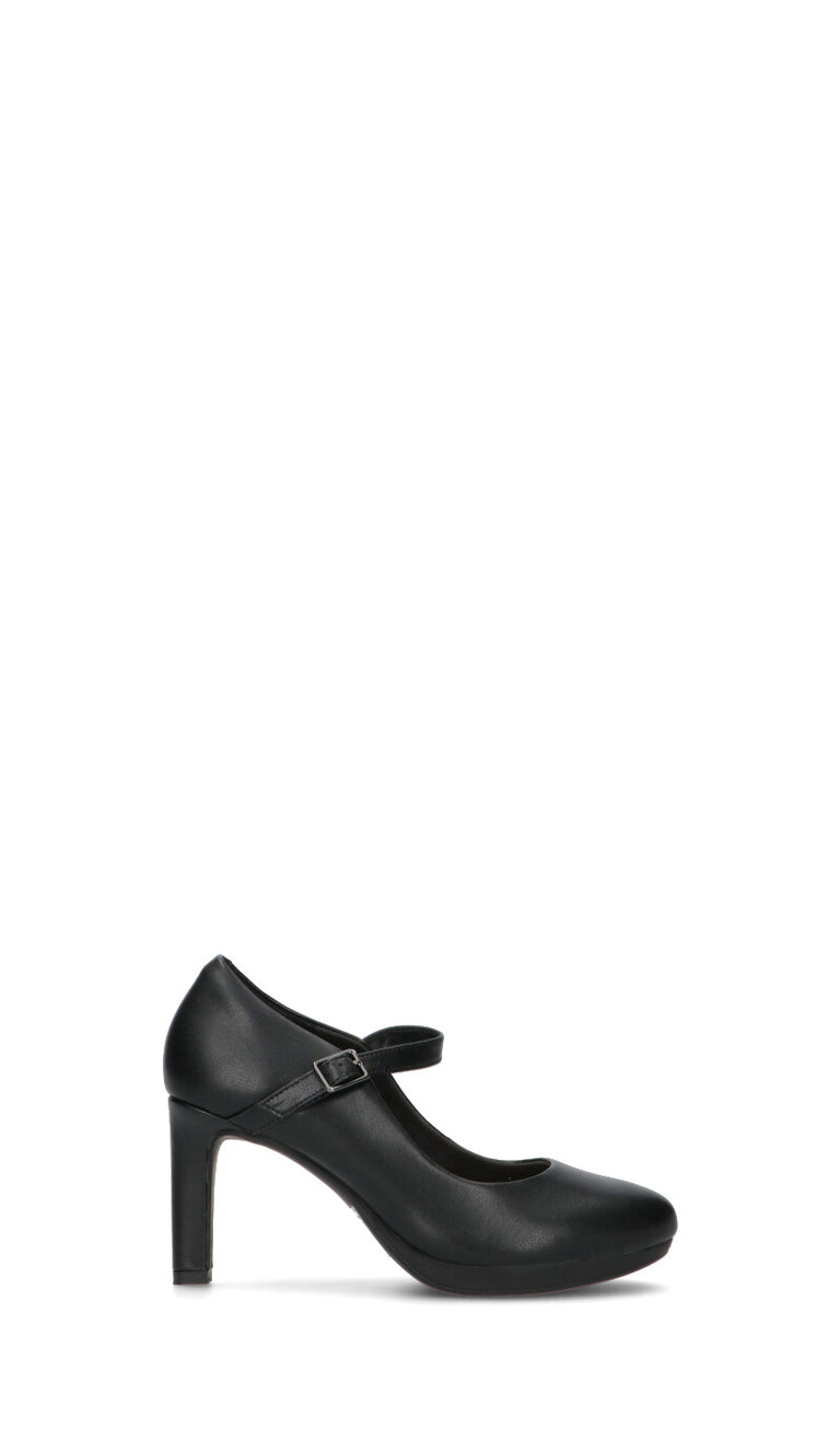 CLARKS ESSENTIALS Décolleté donna nera in pelle