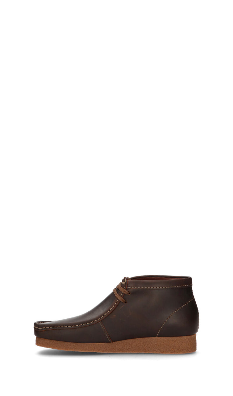 CLARKS ESSENTIALS Polacco uomo marrone in pelle