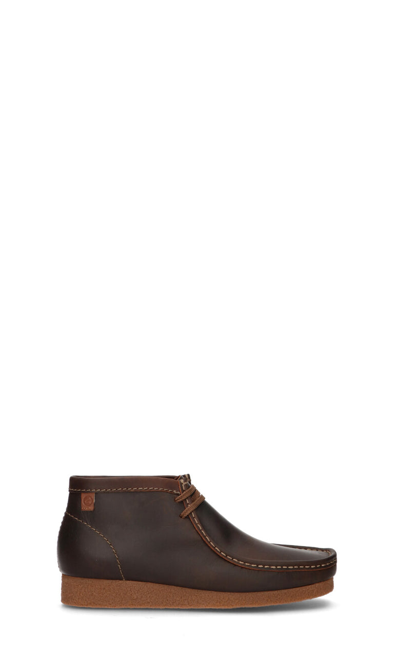 CLARKS ESSENTIALS Polacco uomo marrone in pelle