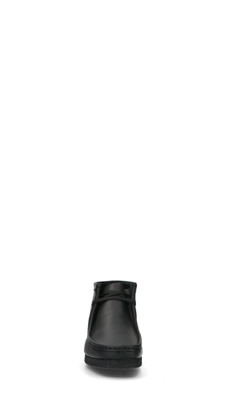 CLARKS ESSENTIALS Polacco uomo nero in pelle