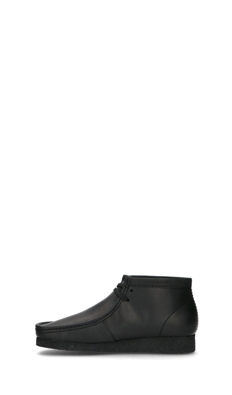 CLARKS ESSENTIALS Polacco uomo nero in pelle